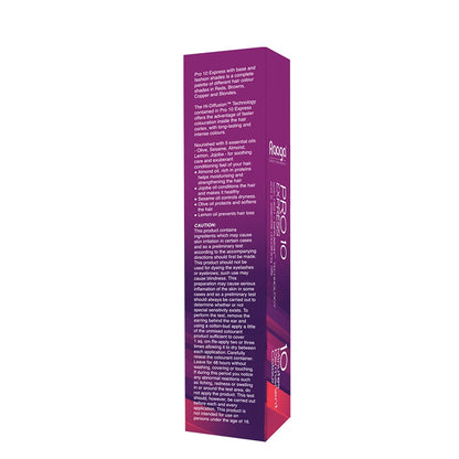 Raaga Professional Pro 10 Express Permanent Hair Colour, Dark Brown, 3, 90 g