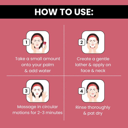Ethiglo Deep Cleansing Facial Foam Face Wash for Healthy, Soft and Smooth Skin | Removes Dirt, Impurities and Excess Oil | Suitable for All Skin Types | Pack of 1 (70ml)