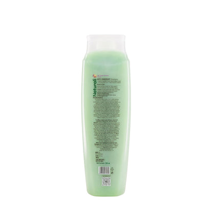 Naturali Anti Dandruff Shampoo with Sage & Salicylic Acid | No Sulphate No Paraben Shampoo | Calms Itchy Scalp | Exfoliates flaky scalp | Soothes Inflammation | 200 ml