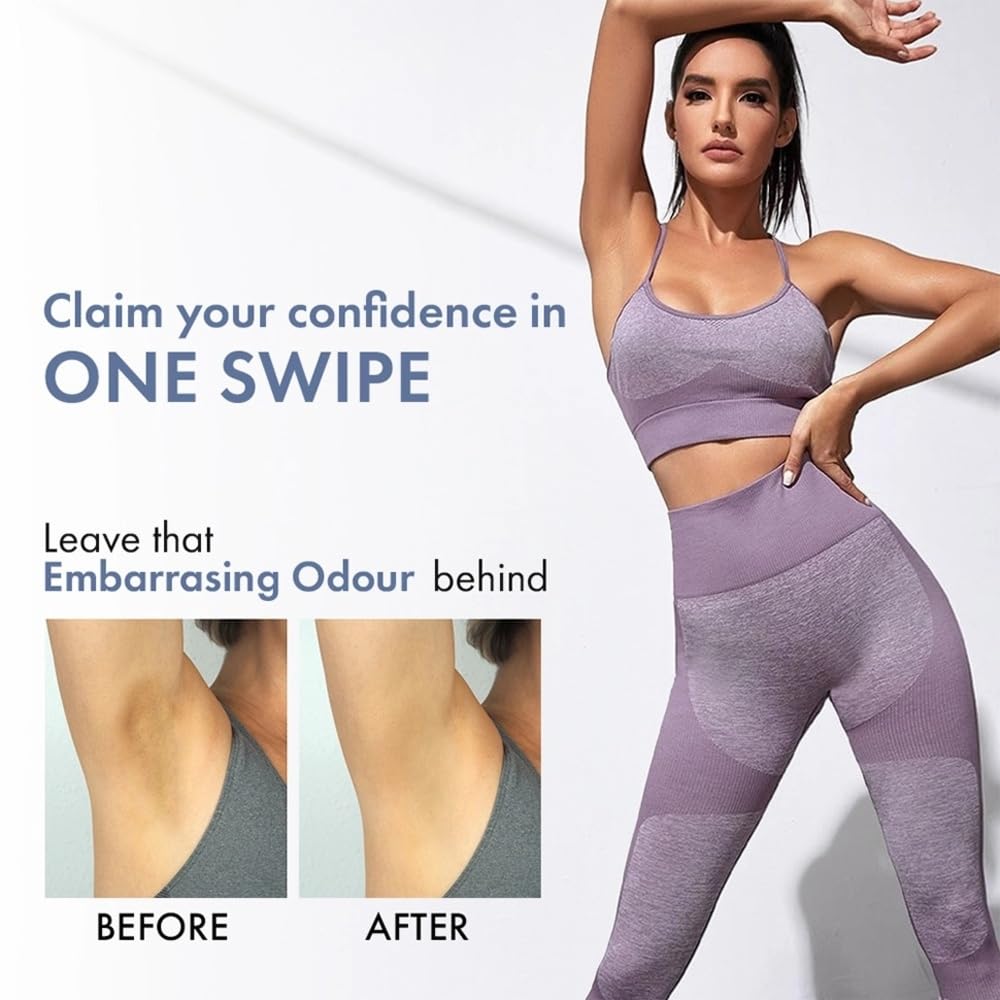 ThriveCo Underarm Lightening Roll-On with 5% AHA BHA, Tranexamic Acid & Retinol â€“ 24H Odour Control, Brightens Underarms & Reduces Discolouration for Smooth & Even Skin, For Men & Women, 40 ml