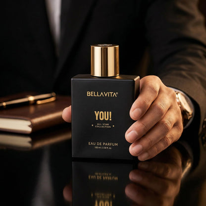 BELLAVITA You EDP | Perfume for Man | Long Lasting | 100ml | Lavender & Bergamot Scent | Premium Perfume for Men