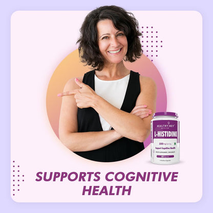 HealthyHey Nutrition L-Histidine 60 Capsules
