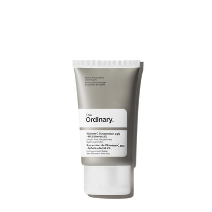 The Ordinary Vitamin C Suspension 23% + HA Spheres 2%, Brightening Serum with Pure L-Ascorbic Acid, 30ml