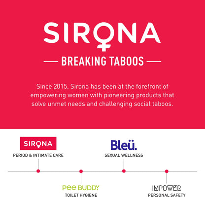 Sirona Sanitary & Diaper Disposal Bags â€“ Pack of 75 | Odour-Locking, Leak-Proof Bags for Hygienic Disposal of Sanitary Pads, Diapers | Easy-to-Carry & Eco-Friendly