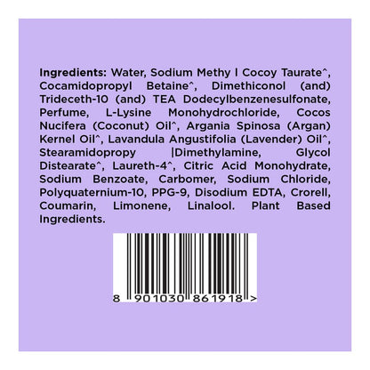 Love Beauty & Planet Argan Oil and Lavender Natural Shampoo for Dry & Frizzy hair|No Sulfates,No Paraben|400ml