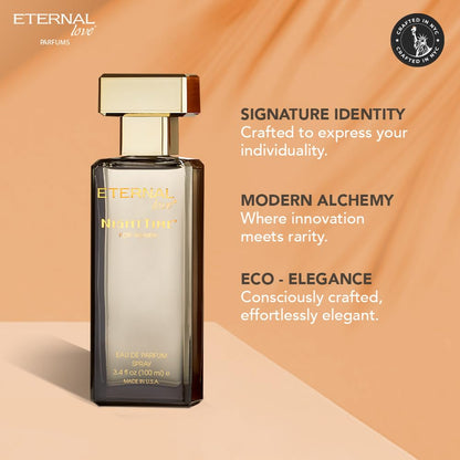 Eternal Love Nighttime â€“ Eau De parfum for Women | Delicate Floral & Seductive Musk Notes | Fresh, Elegant & Magnetic Scent | Aldehydes, Jasmine & Balsam | Long-Lasting Perfume | Gift for Her | 100ml
