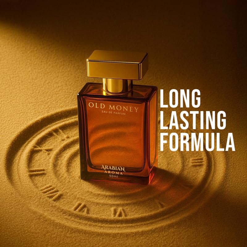 Arabian Aroma Old Money Eau de Parfum â€“ Long Lasting Perfume for Man â€“ Mens Perfumes Long Lasting â€“ 50ml