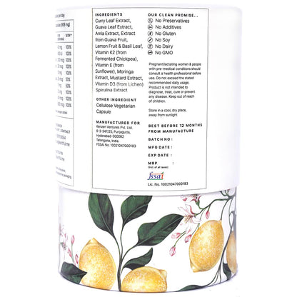 Earthful Multivitamin for Women | 100% Plant, Non-Synthetic | With Biotin, Zinc, Vitamin C, D3 for Immunity, Hair, Skin, Bones & Overall Wellness | 60 Capsules