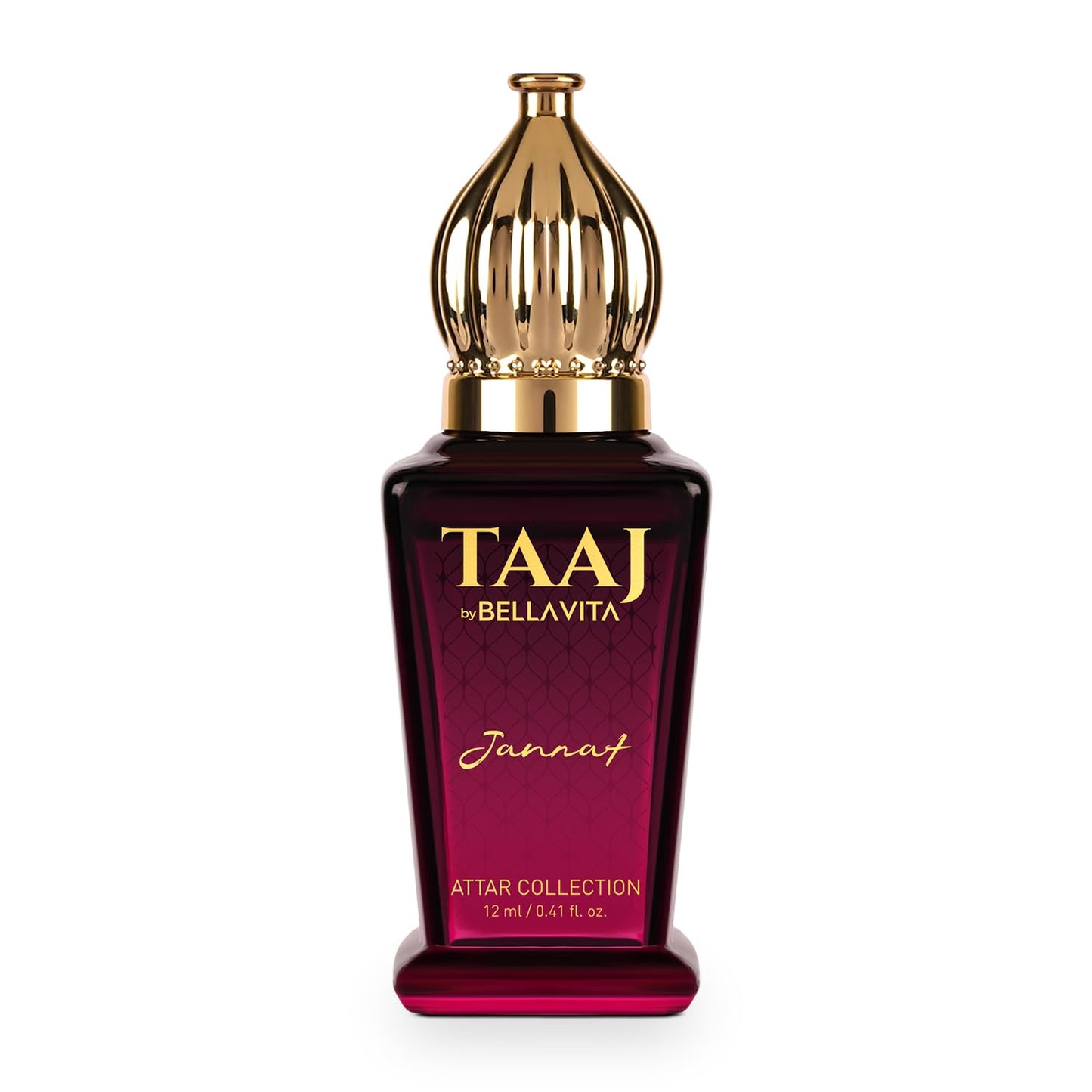 BELLAVITA TAAJ Jannat Unisex Long Lasting Attar for Man and Woman 12ml | Cinnamon, Oud, Cedar, Patchouli and Tonka Bean | Non-Alcoholic Roll On | Ideal Gift