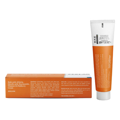 Zeelab Zeeglow Skin Brightening & Hydrating Cream with Kojic Acid & Vitamin E (1)