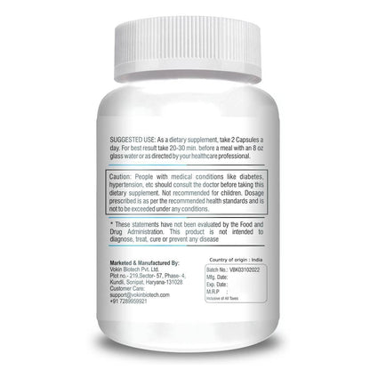 Vokin Biotech Keto Capsules Advance Weight Loss Fat Burner Supplement with (Green Tea + Garcinia Cambogia + Green Coffee) Extract 60 Capsules