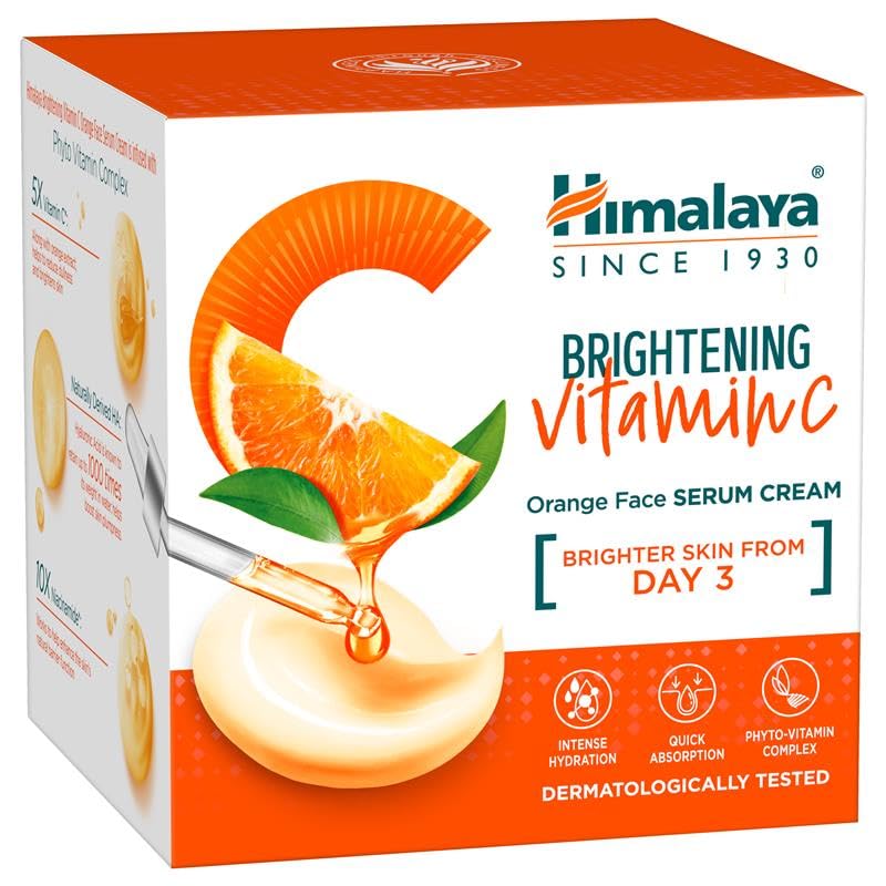 Himalaya Brightening Vitamin C Orange Serum Cream 50gm