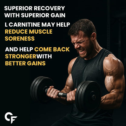 Carbamide Forte L Carnitine Liquid 1500mg | L-Carnitine Liquid With Vitamins | L'Carnitine Supplement For Pre & Post Workout To Suppoer Energy, Recovery & Metobolism | Citrus burst Flavor - 500ml