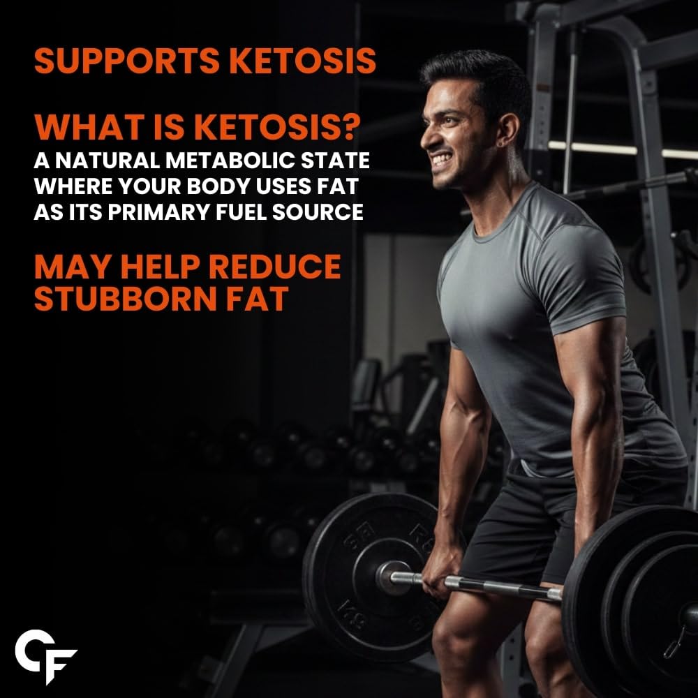 Carbamide Forte Keto Fat Burners for Men | 5-in-1 Fat Burners for Women with 600mg Garcinia Cambogia | Fat Burner Supplement May Support Fat Metabolism & Energy | Weight Loss for Women & Men - 60 Tablets
