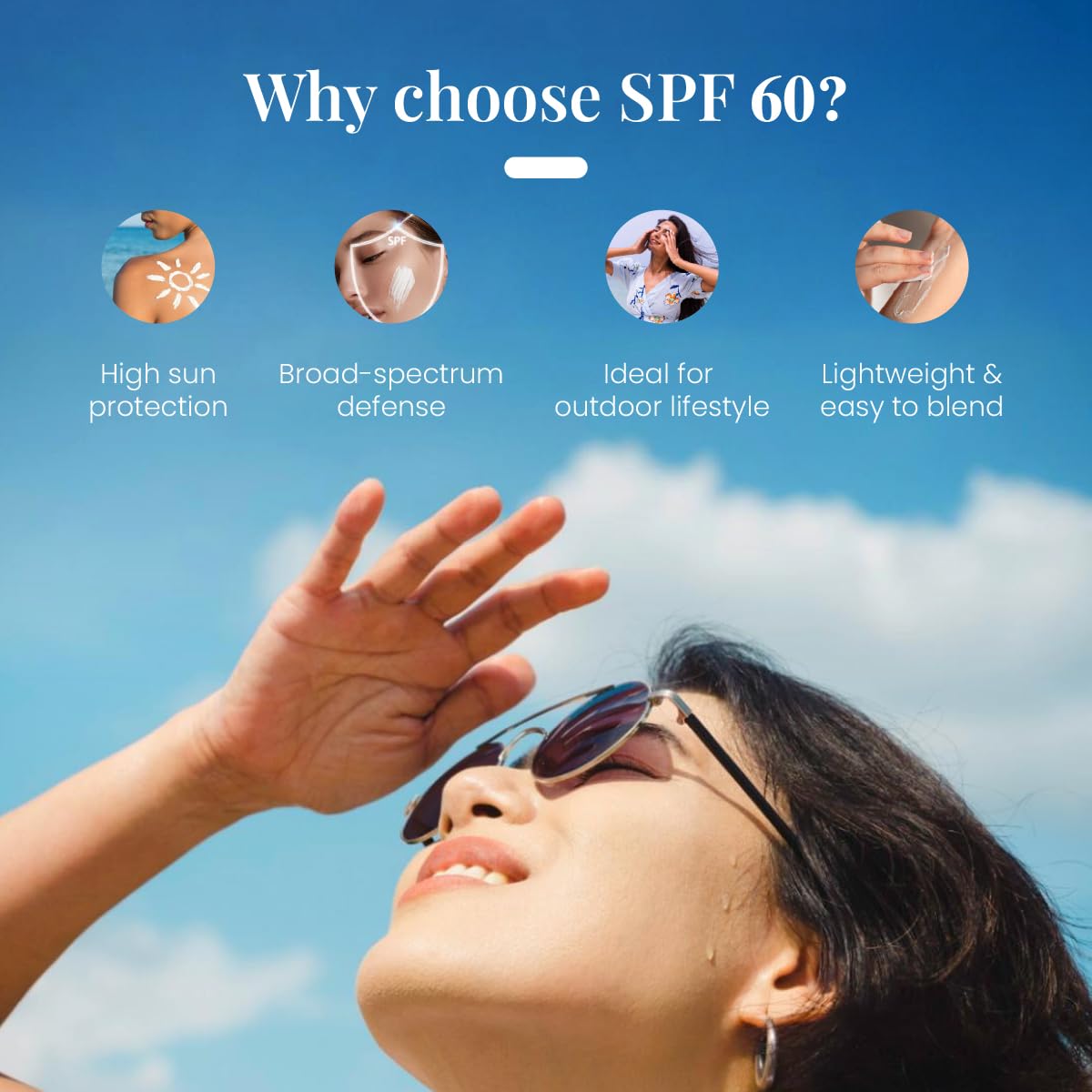 Zeelab Sunscreen Lotion SPF 60+ | Broad Spectrum UVA/UVB Protection | Lightweight, Non-Greasy Formula with Aloe Vera, Almond Oil & Vitamin E | Prevents Sunburn, Tanning & Ageing | 100 gm