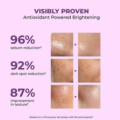 Conscious ChemistÂ® Niacinamide De-Tan Face Wash | Pore Refining Brightening Cleanser for Women & Men with BlueBerry & AcaiBerry Extracts, Bright Clear Skin | All Skin Type - Berry Bright 100ml