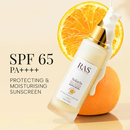 RAS Luxury Oils Solaris Daily Defence Mineral Sunscreen, SPF 50, PA+++, Protects from UV damage