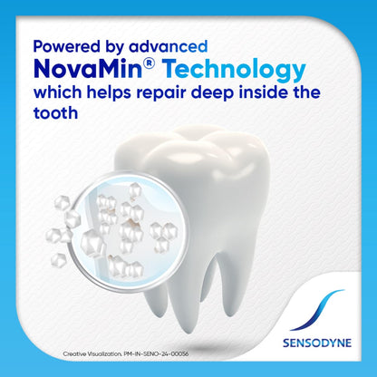Sensodyne Toothpaste Repair and Protect | Tooth Paste for Daily Sensitivity Protection, Long-lasting Relief | Pack of 1 - 70gm | Fresh Taste | Dentist Recommended