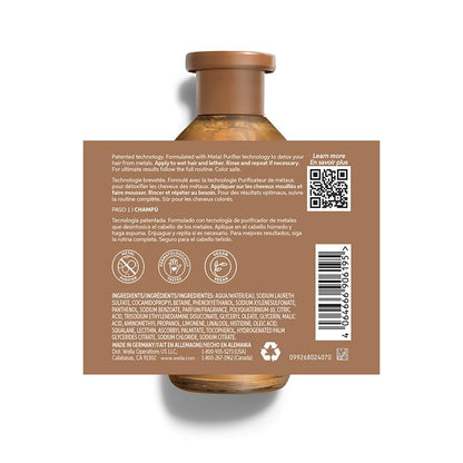 Wella Professionals Ultimate Smooth Shampoo with Squalane and Omega-9 for dry, dull, & frizzy hair | 250ml