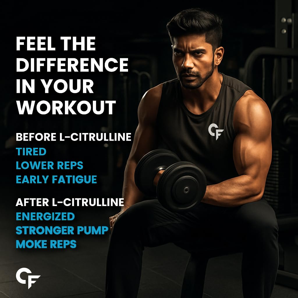 Carbamide Forte L Citrulline Powder 2000mg | pre workout Supplement for men & Women | L Citrulline Malate Powder | 2000mg 100 Unflavored Servings