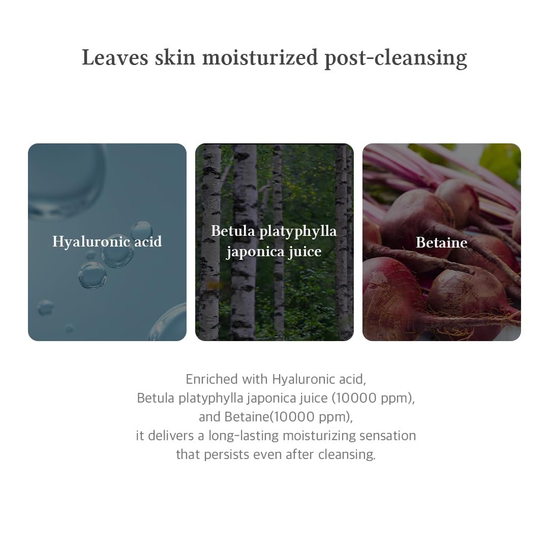 Dr.Althea Green Relief Amino Gel Cleanser | Lightweight & Hydrating Makeup Remover | Daily Face Wash with Hyaluronic Acid | Korean Vegan Skincare for All Skin Types | 100ml