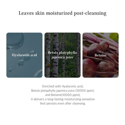 Dr.Althea Green Relief Amino Gel Cleanser | Lightweight & Hydrating Makeup Remover | Daily Face Wash with Hyaluronic Acid | Korean Vegan Skincare for All Skin Types | 100ml