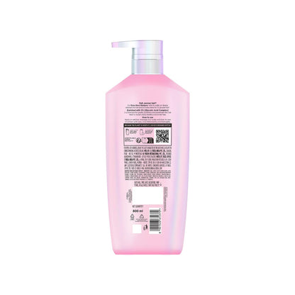 Lâ€™OrÃ©al Paris Glycolic Gloss Shine Boosting Shampoo, powered by 3% Glycolic Acid, for dull hair, restores hair quality for gives 3x more gloss, 800ml