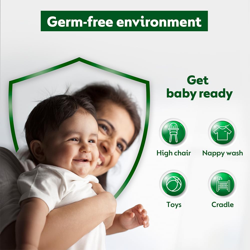Dettol Antiseptic Liquid for First Aid, Surface Disinfection and Personal Hygiene, 1300ml