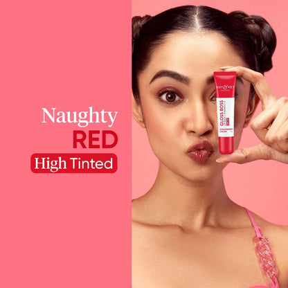 Dot & Key Strawberry Lip Balm (12gm) for Moisturization | Soft and Naturally Pink Lips |Tinted Lip Balm with SPF 30 & Vitamin C + E | Lipbalm for Dry & Dark Lips | Lip Balm for Women