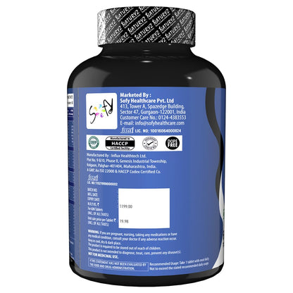 NATURYZ Daily Multivitamin Men 18+ with Highest 60 Nutrients (Vitamins, Minerals, Amino acids, Enzymes, Antioxidants, Herbal Extracts with Omega 3) and 11 Performance Blends for Muscle growth, Strength & Immunity- 60 Tablets
