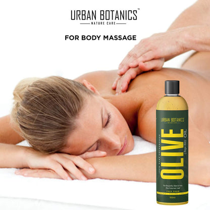 UrbanBotanicsÂ® Pure Cold Pressed Olive Oil For Hair and Skin, 100ml
