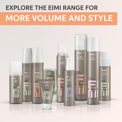 Wella Professionals EIMI Extra Volume Strong Hold Volumizing Hair Mousse for Women | Adds Long-Lasting Lift & Fullness Without Dehydration