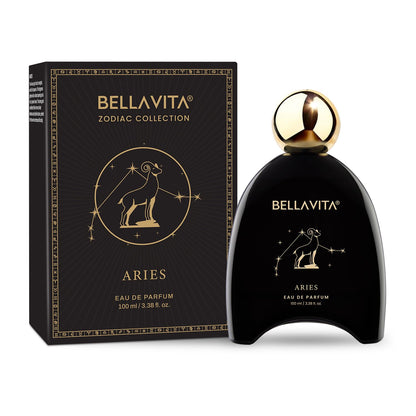 BELLAVITA Zodiac Collection Aries | Long Lasting Perfume for Man and Woman | EDP 100ml | Oud, Floral and Musk Premium Unisex Fragrance for Men and Women