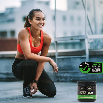 Optimum Nutrition (ON) Micronized Creatine Powder , 83 Serves, 3g of 100% Creatine Monohydrate per serve, Supports Athletic Performance & Power, Unflavored.