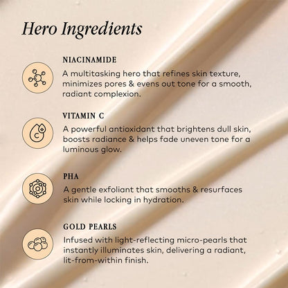Belif Super Drops Niacinamide Vitamin C Glow Serum | 2-in-1 Primer + Brightening Face Serum | Hydrating, Radiant & Dewy Finish | Korean Skincare | Vegan, Clean Beauty for All Skin Types | 30ml