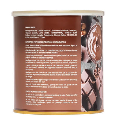 Raaga Professional Liposoluble Body Wax | Dark Chocolate (Contains Imported Ingredient) | Dermatologically Tested, Colophony Free | For All Skin Types (800 ml)