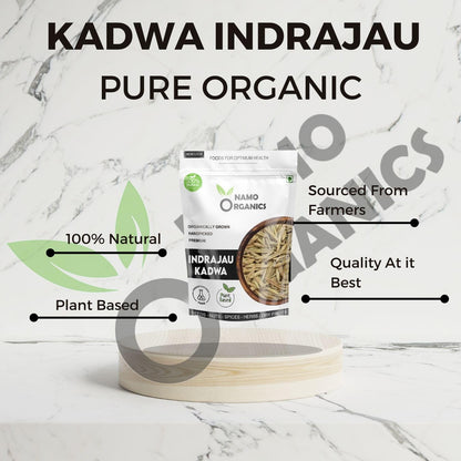 Namo Organics - Indrajau Kadwa | Indra jau - Holarrhena Pubescens 400 gm