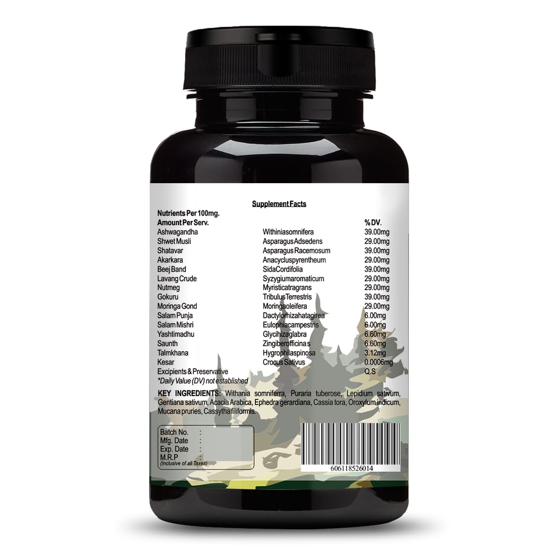 Vokin Biotech Original Height Veda Supreme Formula 30 Capsules (Pack of 1)