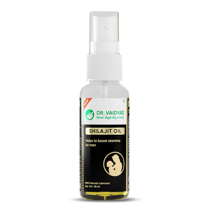 Dr. Vaidyaâ€™s Shilajit Oil for Men â€“ Ayurvedic Massage Oil for Strength, Stamina & Recovery | 100% Natural Shilajit Oil with Ashwagandha & Gokshura â€“ Shilajit for Men, 30ml