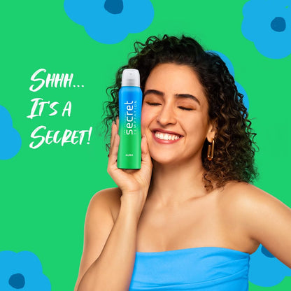 Secret Temptation Aura Deodorant for Women 150ml | Citrus Aquatic Fragrance | White Peach & Mandarin | Long-Lasting Freshness | Ideal Daytime Womenâ€™s Deo