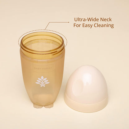 Baby Forest Anti-Colic Options+ Ultra Wide Baby Bottle- Bottle to Prevent Colic & Fuss, Pack of 1, 260ml