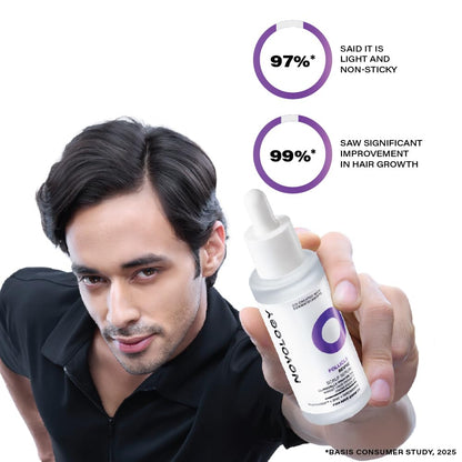 Novology Follicle Revive Scalp Serum for Hair Growth with 4% Dynagen, Zinc, Niacinimide|50ml