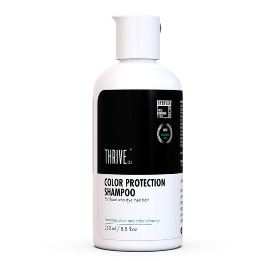 Thriveco Color Protection Shampoo | For Dye & Color Treated Hair | Bond Building Tech HYAPLEXâ„¢ & Hyaluronic Acid | Promotes Shine & Color Vibrancy | For Men & Women (250 ml)