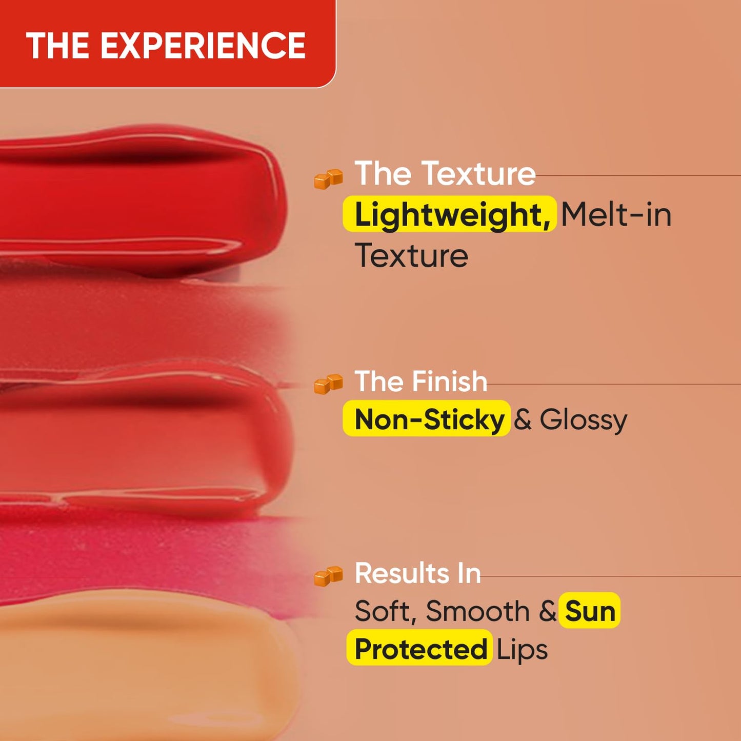 DOT & KEY Salted Caramel Tinted Lip Balm (12Gm) | with Spf 50 | Lightweight & Non Sticky | Lip Balm for Women for Soft Smooth & Sun Protected Lips | Fades Lip Pigmentation |Deeply Moisturizes Dry Lips