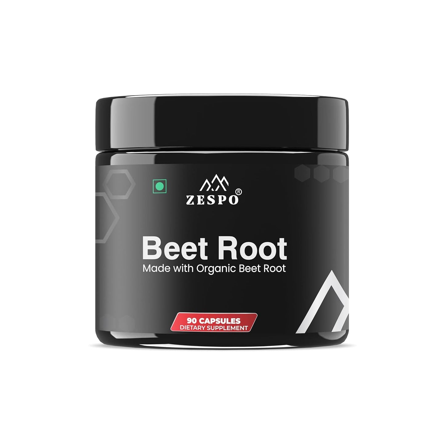 Zespo Organic Beet Root Capsules 1000mg â€“ Supports Heart Health, Blood Pressure, Energy, Antioxidant & Stamina â€“ Vegan, Non-GMO | 90 Capsules
