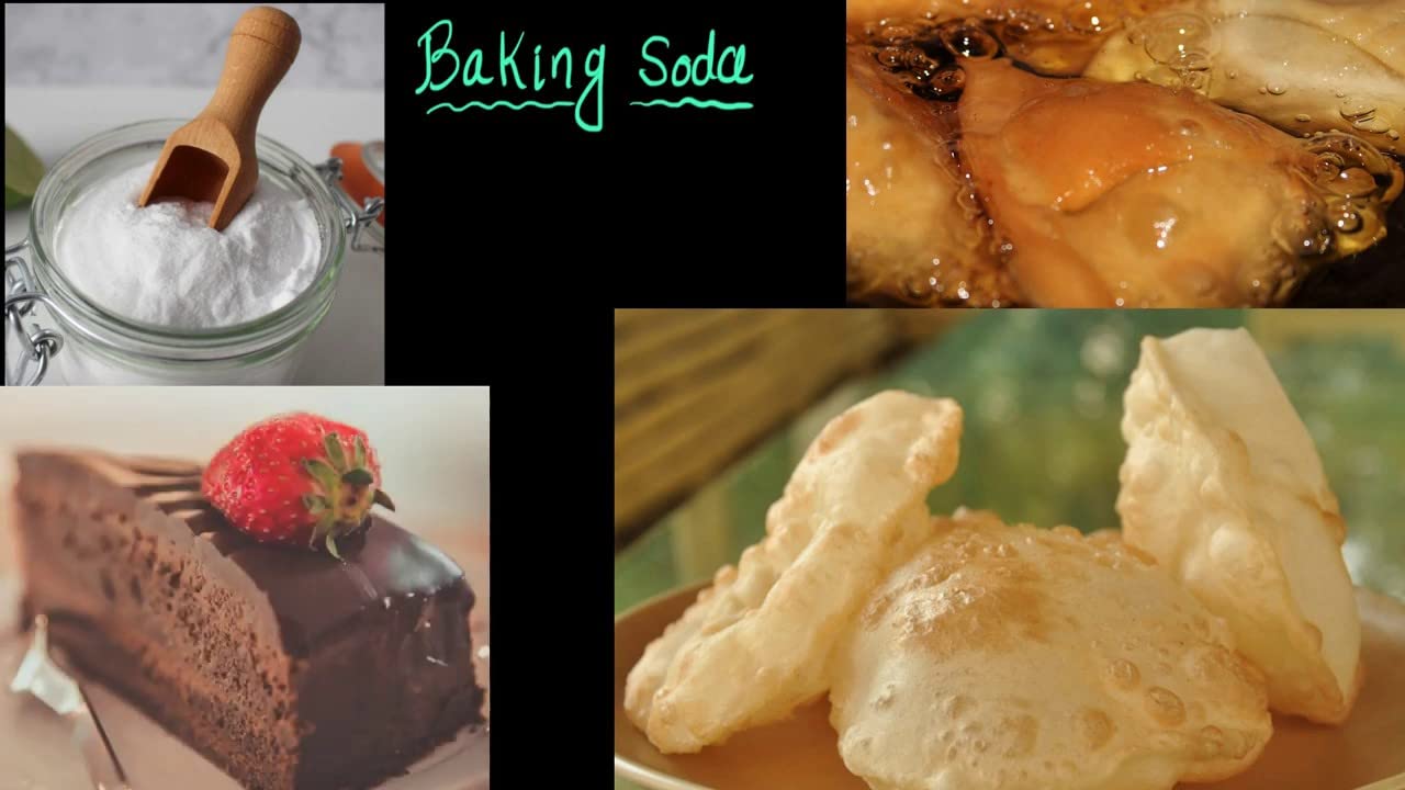Pure Baking Soda - 1 Kg - Food Grade Sodium Bicarbonate, Perfect for Baking | Cooking | Cleaning - Triple Refined