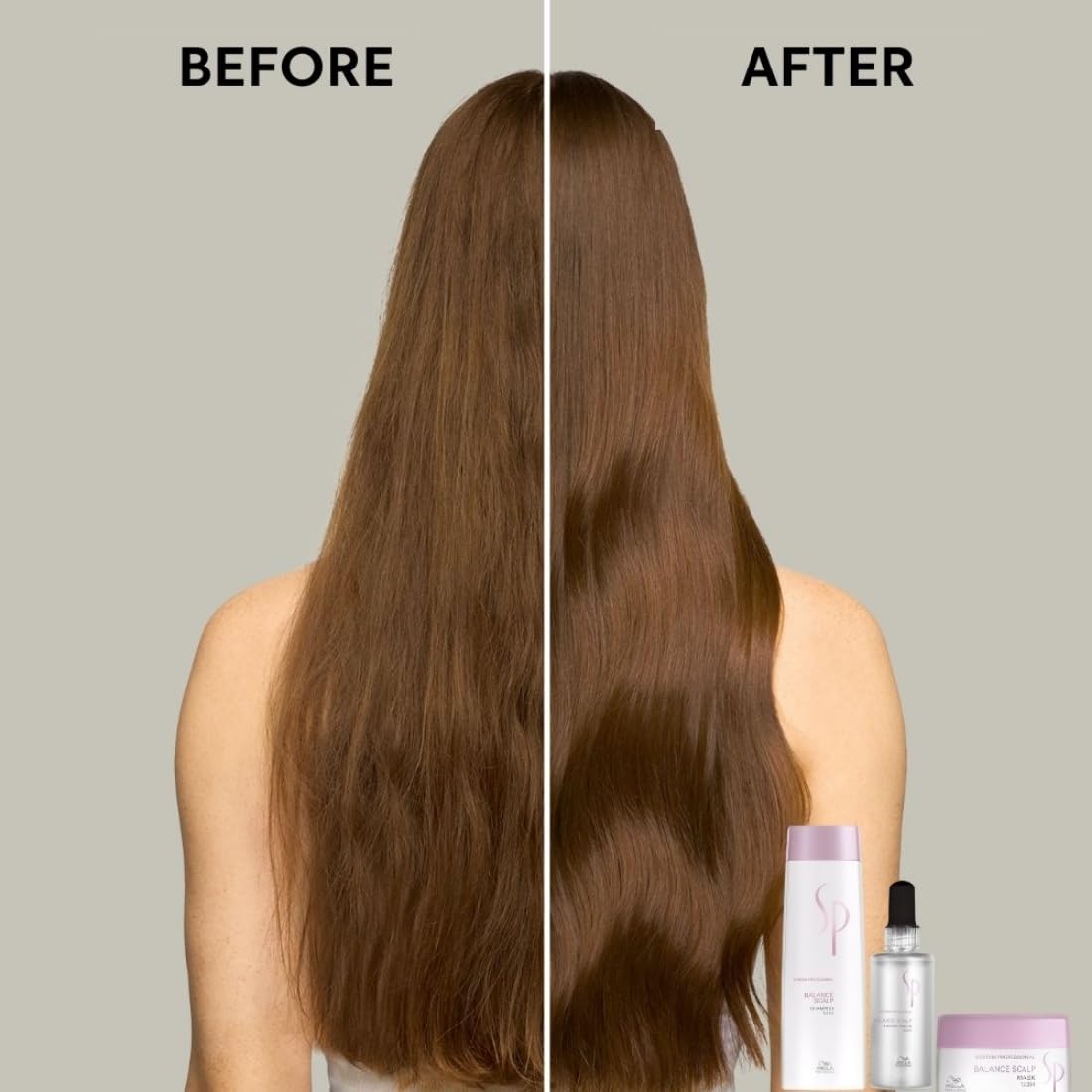 Wella Professionals SP Balance Scalp Shampoo for Sensitive & Delicate Scalp | Gentle & Soothing Shampoo for Scalp Care Reduces Hairfall