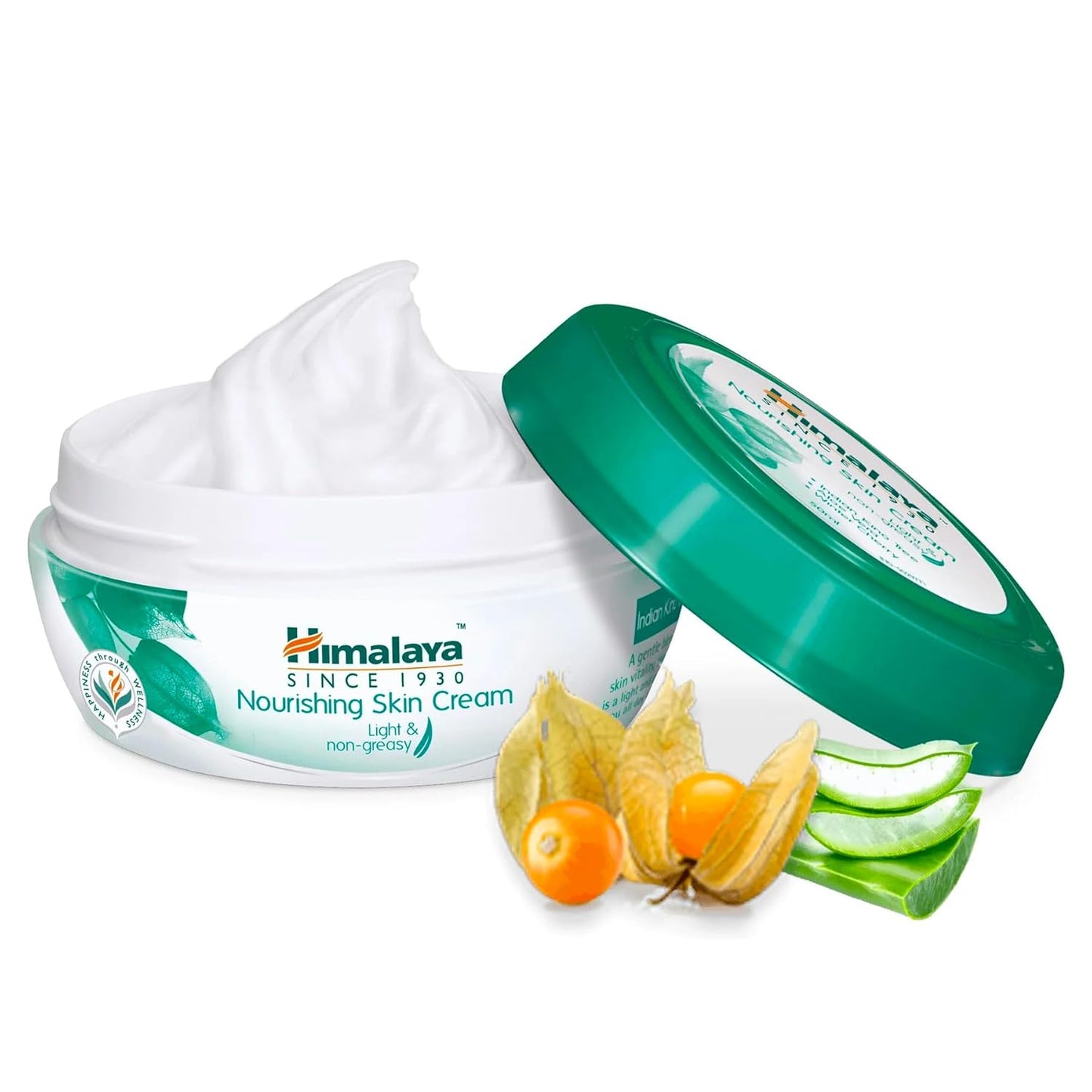 Himalaya Nourishing Skin Cream | 200ml | Light Non Greasy| Made with Winter Cherry and Aloe Vera| For Daily Use
