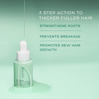 Orimii Postpartum Hair Growth Serum with Redensyl | Repairs Roots, Promotes Hair Growth & Prevents Breakage After Delivery | Lightweight, Non-Sticky & Non-Greasy | Loved by New Mamas â€“ 30ml