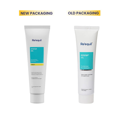 RE' EQUIL Pitstop Gel | Repairs Acne Scars & Pitted Marks | Acne Repair Gel For All Skin Types | 30g